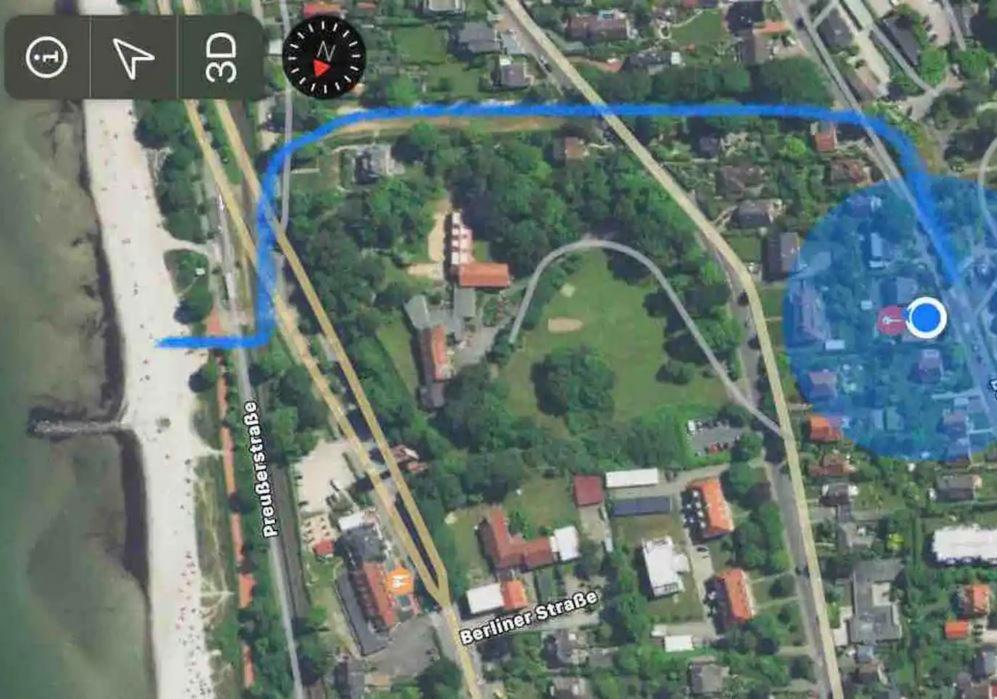 Im Bademantel An Den Strand Mit Terrasse Eckernförde Εξωτερικό φωτογραφία